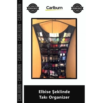 Özel Üretim Little Black Dress Askılı Mücevher Kolye Küpe Düzenleyici Elbise Şeklinde Takı Organizer