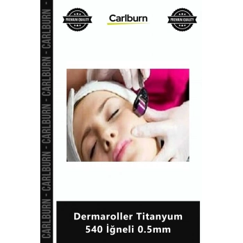 Özel Üretim Cilt Bakım Mesoroller Akne Leke Karşıtı Anti Aging Dermaroller Titanyum 540 İğneli 05mm