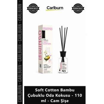 Özel Üretim Lüks Kalıcı Koku Esansı Ev Soft Cotton Bambu Çubuklu Oda Kokusu 110 ml Cam Şişe