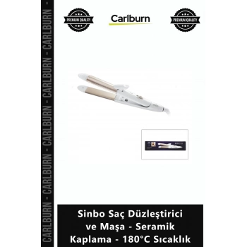 Özel Üretim SHD 1730 Hızlı Sinbo Saç Düzleştirici Maşa Seramik Kaplama 180°C Sıcaklık