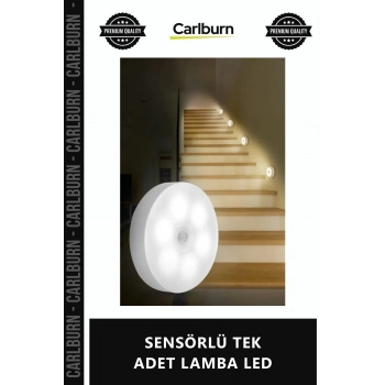 Özel Üretim Akıllı Hareket Algılayıcı Gece Aydınlatma Sistemi Kablosuz SENSÖRLÜ TEK ADET LAMBA LED