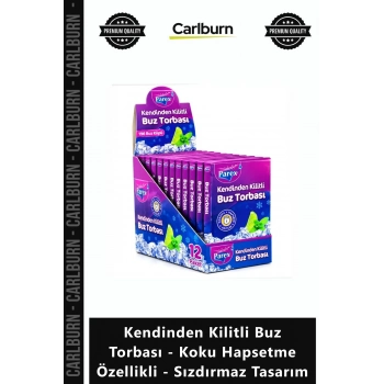 Özel Üretim Pratik Hijyenik Kendinden Kilitli Buz Torbası Koku Hapsetme Özellikli Sızdırmaz Tasarım