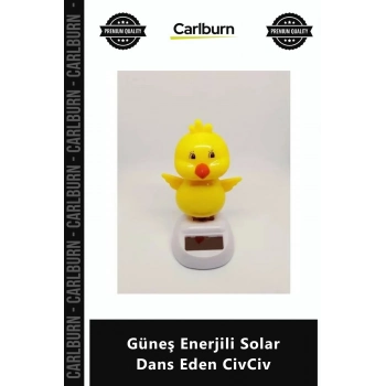 Özel Üretim Dekoratif Araba Süsü Ofis Masa Aksesuarı Sallanan Güneş Enerjili Solar Dans Eden CivCiv