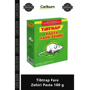 Özel Üretim Kemirgen Sıçan Mücadelesi Etkili Güçlü İstasyon Tipi Tibtrap Fare Zehiri Pasta 100 g