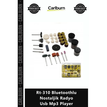 Özel Üretim Everton Şarjlı Ahşap Tasarım Müzik Kutusu Rt310 Bluetoothlu Nostaljik Radyo Usb Mp3 Play