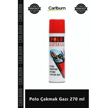 Özel Üretim Kaliteli Saf Universal Çakmak Yakıtı Pratik Dolum Yedek Gaz Tüpü Polo Çakmak Gazı 270 ml