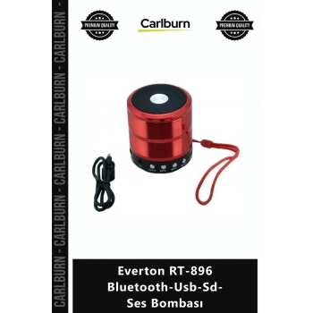Özel Üretim Şarjlı Nostaljik Taşınabilir Radyo Müzik Everton RT896 BluetoothUsbSd Ses Bombası