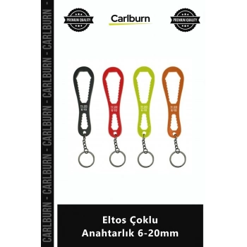 Özel Üretim Profesyonel Dayanıklı Metal Kompakt Tasarım 10cm Sağlam Eltos Çoklu Anahtarlık 620mm
