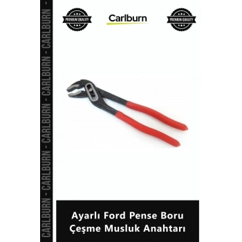 Özel Üretim 24 cm 8 Kademe Fort Pense Kaliteli Sap Ayarlı Ford Pense Boru Çeşme Musluk Anahtarı