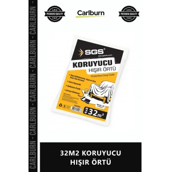 Özel Üretim Boya Badana Eşya Koruma Toz Engelleyici Şeffaf Pratik Dayanıklı 32M2 KORUYUCU HIŞIR ÖRTÜ