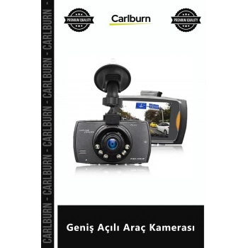 Özel Üretim Full HD 1080P Gece Görüşlü G Sensörlü Kompakt Döngüsel Kayıtlı Geniş Açılı Araç Kamerası