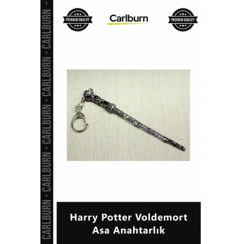 Özel Üretim Metal Tasarım Şık Koleksiyon Hediyelik Büyücü Harry Potter Voldemort Asa Anahtarlık