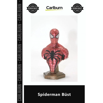 Özel Üretim Marvel Örümcek Adam Polyester Dekoratif Ofis Hediyelik Koleksiyon Biblo Spiderman Büst