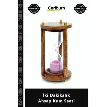 Özel Üretim Kaliteli Dekoratif Hediyelik Ofis Masaüstü Obje Şık Cam Tasarım İ Dakikalık Ahşap Kum Sa