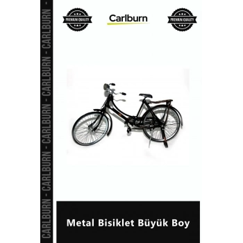 Özel Üretim Dekoratif Estetik Kaliteli Ev Ofis Hediyelik Tasarım Obje Şık Metal Bisiklet Büyük Boy