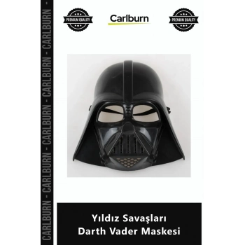 Özel Üretim Siyah Plastik PVC Kostüm Aksesuarı Çocuk Yetişkin Yıldız Savaşları Darth Vader Maskesi