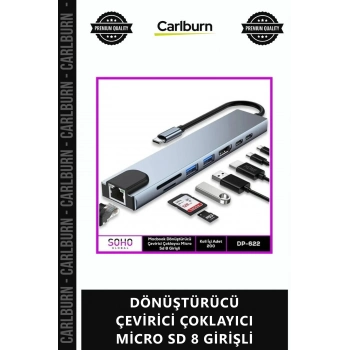 Özel Üretim Hub Kart Okuyucu Adaptör TF Yuvası DÖNÜŞTÜRÜCÜ ÇEVİRİCİ ÇOKLAYICI MİCRO SD 8 GİRİŞLİ