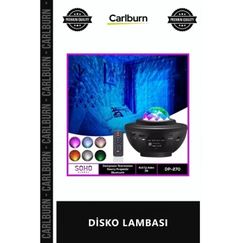 Özel Üretim RGB Renkli LED Sahne Aydınlatma Uzaktan Kumandalı Müzik Uyumlu Kristal DİSKO LAMBASI