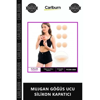 Özel Üretim Ten Rengi Yapışkanlı Yeniden Kullanılabilir Yumuşak MUJGAN GÖĞÜS UCU SİLİKON KAPATICI