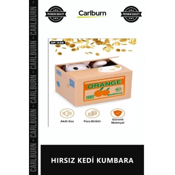 Özel Üretim Eğitici Oyuncak Otomatik Para Biriktirme Kutusu Patili Şans Getiren HIRSIZ KEDİ KUMBARA