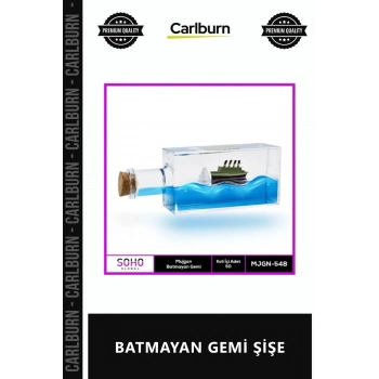 Özel Üretim Dekoratif Hareketli Sıvı Gemi Masaüstü Akrilik Ofis Hediyesi Tasarım BATMAYAN GEMİ ŞİŞE