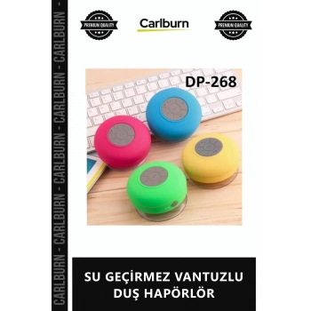 Özel Üretim Kablosuz Bluetooth Müzik Çalar Taşınabilir Güçlü SU GEÇİRMEZ VANTUZLU DUŞ HAPÖRLÖR