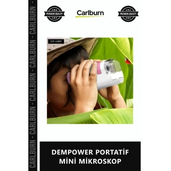 Özel Üretim Işıklı Büyüteç Cep Tipi Dijital Optik Zoom Profesyonel DEMPOWER PORTATİF MİNİ MİKROSKOP