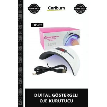 Özel Üretim Kalıcı Oje Led Lamba Hızlı Kurutma Makinesi Profesyonel DİJİTAL GÖSTERGELİ OJE KURUTUCU