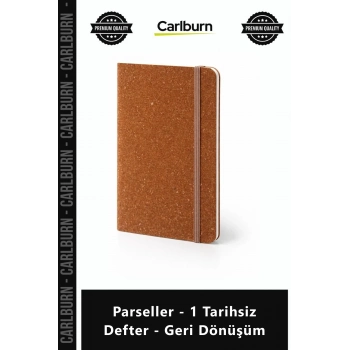 Özel Üretim Ekolojik Doğa Dostu Çizgisiz Not Defteri Parseller 1 Tarihsiz Defter Geri Dönüşüm
