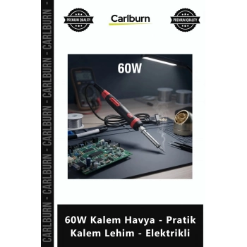 #Havya Profesyonel Hızlı Isınan Ergonomik 60W Kalem Havya Pratik Kalem Lehim Elektrikli