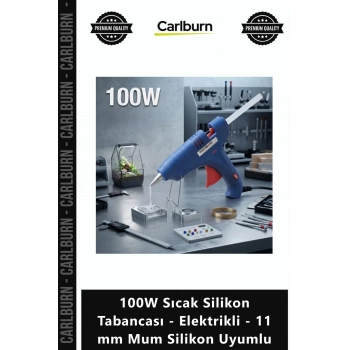 Özel Üretim Profesyonel Hızlı 100W Sıcak Silikon Tabancası Elektrikli 11 mm Mum Silikon Uyumlu