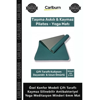 Özel Üretim Özel Konfor Modeli Çift Taraflı Kaymaz Silinebilir Antibakteriyel Yoga Meditasyon Minder