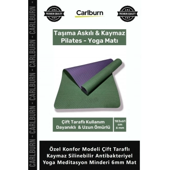 Özel Üretim Özel Konfor Modeli Çift Taraflı Kaymaz Silinebilir Antibakteriyel Yoga Meditasyon Minder