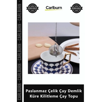 Özel Üretim Aile Taşınabilir Dayanıklı Süzgeç Paslanmaz Çelik Çay Demlik Küre Kilitleme Çay Topu