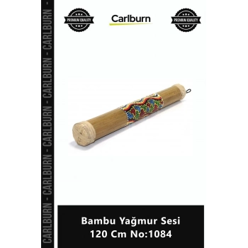Özel Üretim Dekoratif Meditasyon Yoga Rahatlatıcı Egzotik Doğal Bambu Yağmur Sesi 120 Cm No1084