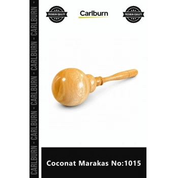 Özel Üretim Doğal Hindistan Cevizi Ritim Perküsyon Vurmalı Çalgı Aleti Coconat Marakas No1015