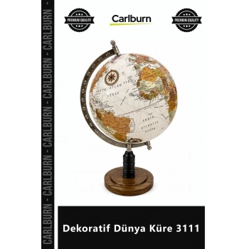Özel Üretim Modern Estetik Ofis Hediyelik Masaüstü Şık Aksesuar Coğrafi Harita Dekoratif Dünya Küre