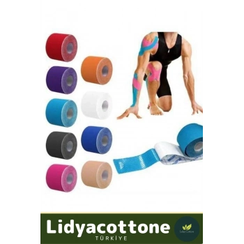 Ağrı IsıI Bandı Hızlı Etkili Büyük Boy Kas Eklem Bel Bacak Kol Boyun Sırt Omuz Karın Kalça 5cm x 5m