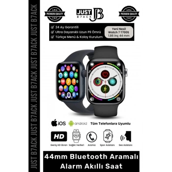 #AkıllıSaat 44mm T700s Watch 7 Ios Android Sağlık Sensörlü Bluetooth Aramalı Alarm Akıllı Saat