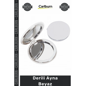 #Ayna Mavi Çerçeveli Lüks Modern Şık Tasarım Estetik Dekoratif Duvar Aksesuarı Derili Ayna Beyaz