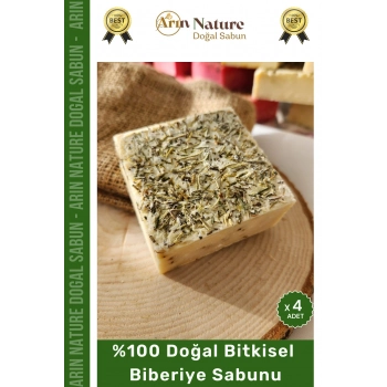 #biberiyesabunu Güzel Kokulu El Yüz Saç Vücut Orijinal Bitkisel Doğal Biberiye Sabunu 120g - 4 Adet