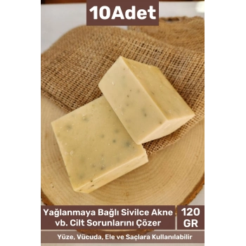 #bitkiselsabun %100 Doğal Güzel Kokulu El Yüz Saç Vücut Orijinal Bitkisel Sidr Sabun 120g - 10 Adet