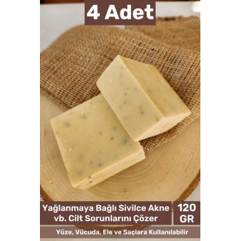 #bitkiselsabun %100 Doğal Güzel Kokulu El Yüz Saç Vücut Orijinal Bitkisel Sidr Sabun 120g - 4 Adet