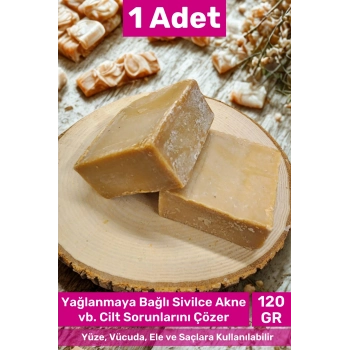 #bitkiselsabun Güzel Kokulu El Yüz Saç Vücut Orijinal Bitkisel %100 Zeytinyağlı Sabun 120g - 1 Adet