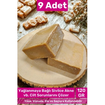 #bitkiselsabun Güzel Kokulu El Yüz Saç Vücut Orijinal Bitkisel %100 Zeytinyağlı Sabun 120g - 9 Adet