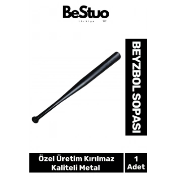 Deluxe Seri Özel Üretim Kırılmaz Kaliteli Metal Baseboll Ağır Beyzbol Sopası 61 Cm
