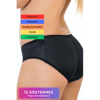 Özel Üretim Kaymaz Kadın Dikleştirici Toparlayıcı Rahat Şekillendirici İz Göstermez Popo Destekleyici Korse