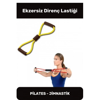 Direnç Lastiği Pemium Kas Açma Germe Güçlenme Spor Pilates Jimnastik Egzersiz