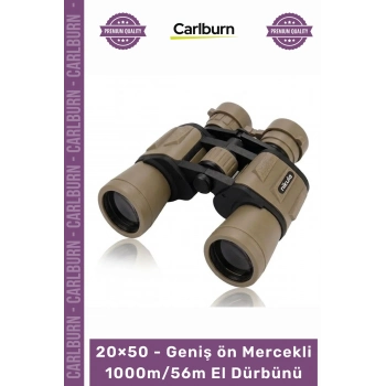 #Dürbün Profesyonel HD Zoom 20×50 – Geniş ön Mercekli – 1000m56m El Dürbünü – Çöl Rengi
