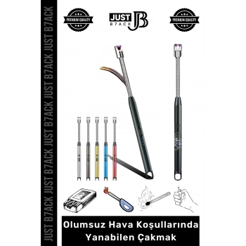 #EsnekÇakmak Islak Rüzgar Olumsuz Hava Koşullarında Yanabilen Metal Dayanıklı Şarjlı Esnek Çakmak